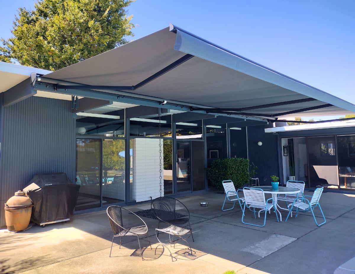 Retractable awning install Sacramento, CA