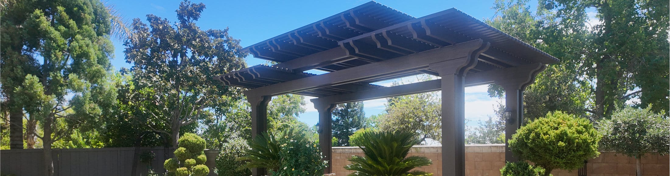 Pergola installation