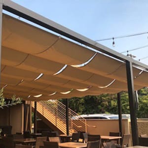 product listing residential slide wire canopies