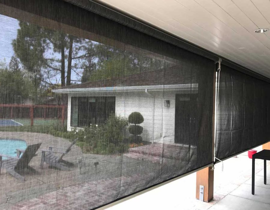 Residential Outdoor Roller Shades | Expert Installation & Repair