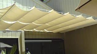 residential slide wire canopy gallery 1